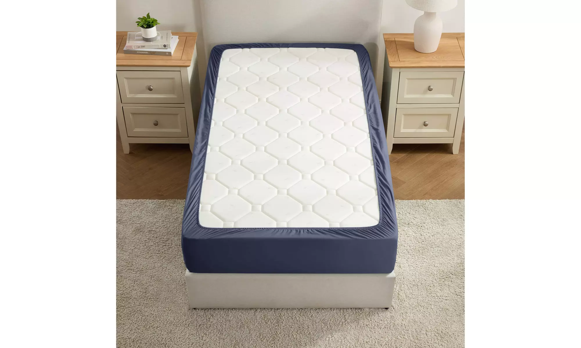 Nestl 5-7Pc Pinch Pleat  Bed in a Bag Set