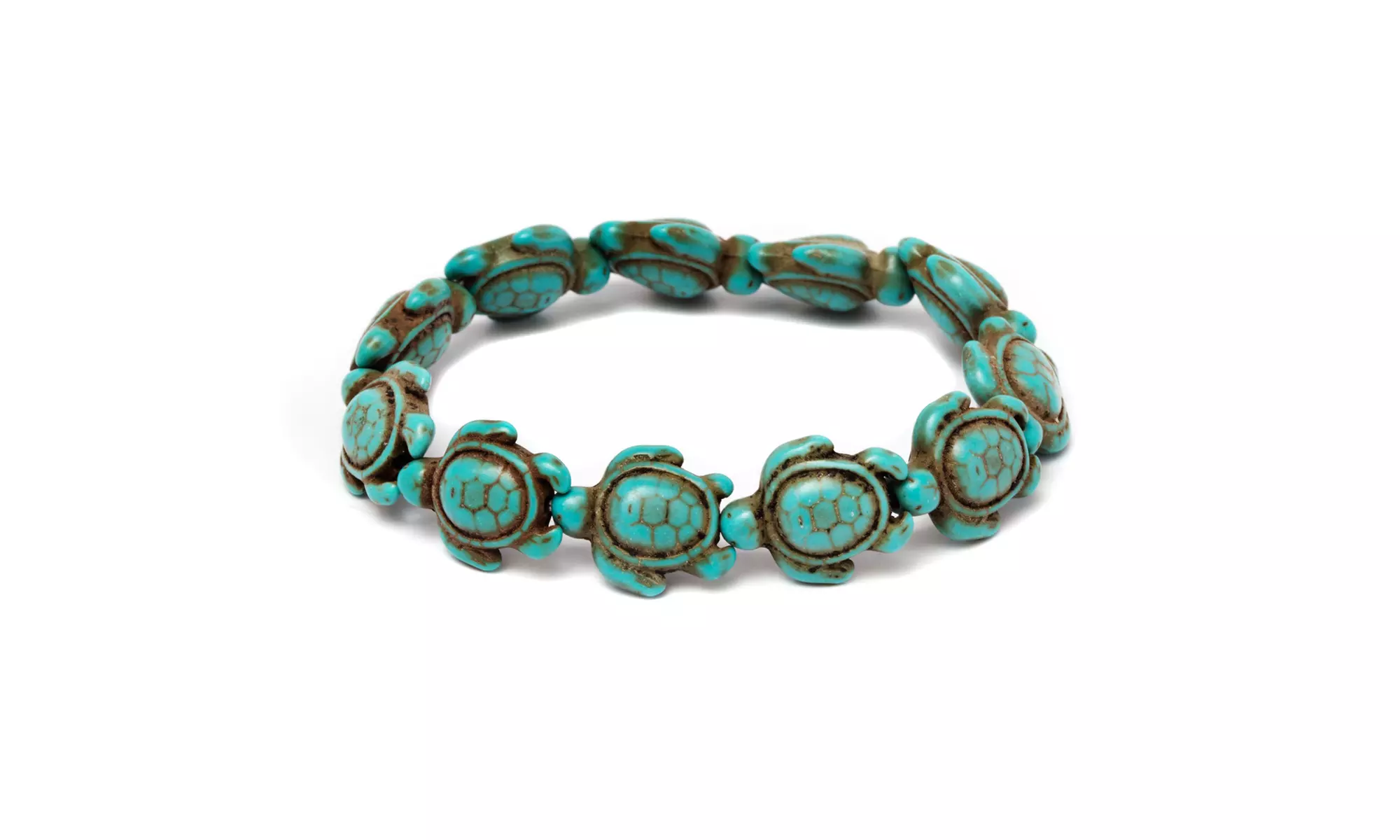 Handmade Turquoise Hawaiian Sea Turtle bracelets - Primary Image