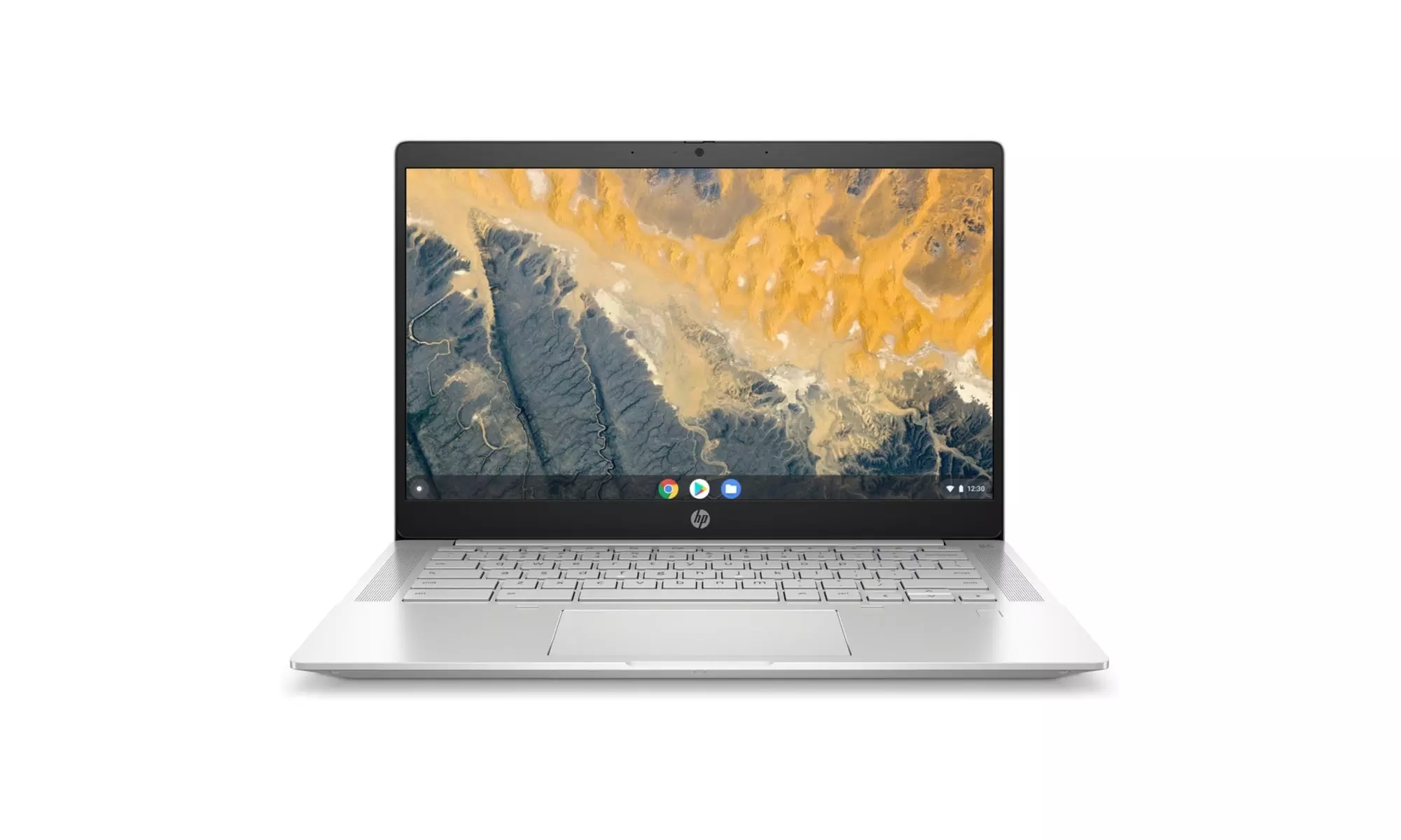 HP Chromebook Pro c640 14" 128GB i7-10610U,Pike Silver (Scratch  Dent) - Primary Image