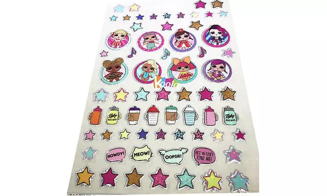 LOL Surprise Sticker Book with Puffy Stickers Party Favors Supplies lol Dolls - Primary Image