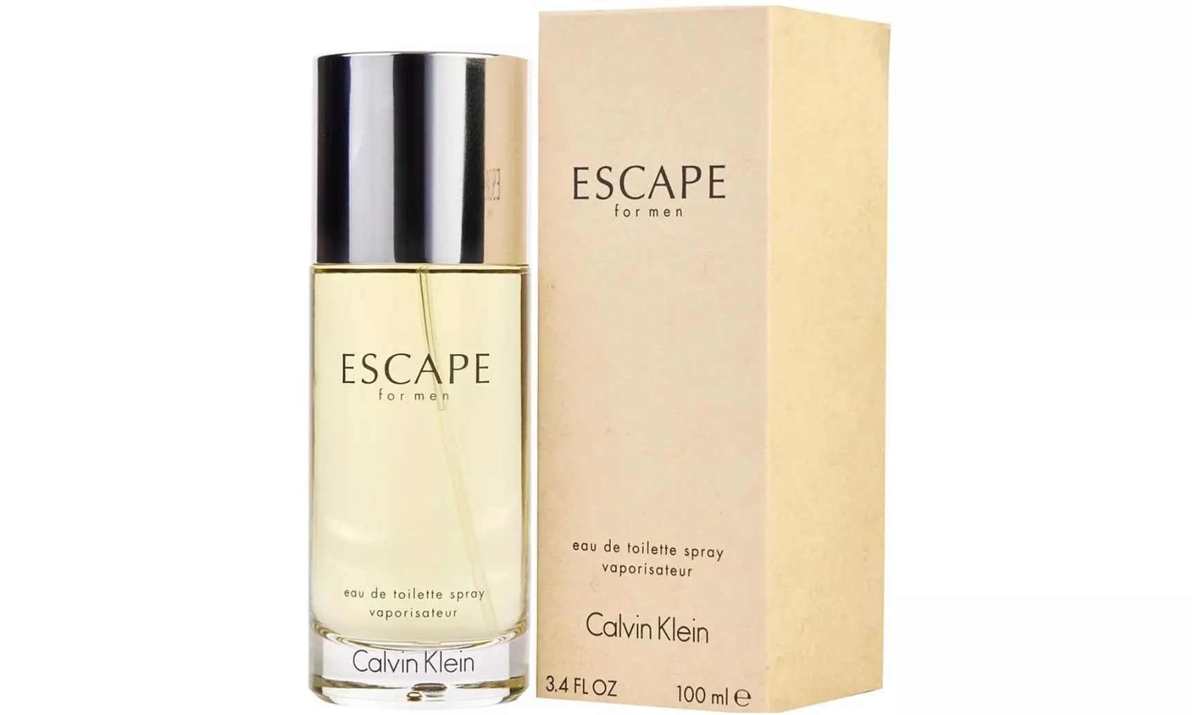 Calvin Klein Escape 1.7 OZ / 3.4 OZ EDT For Men - Second Medium