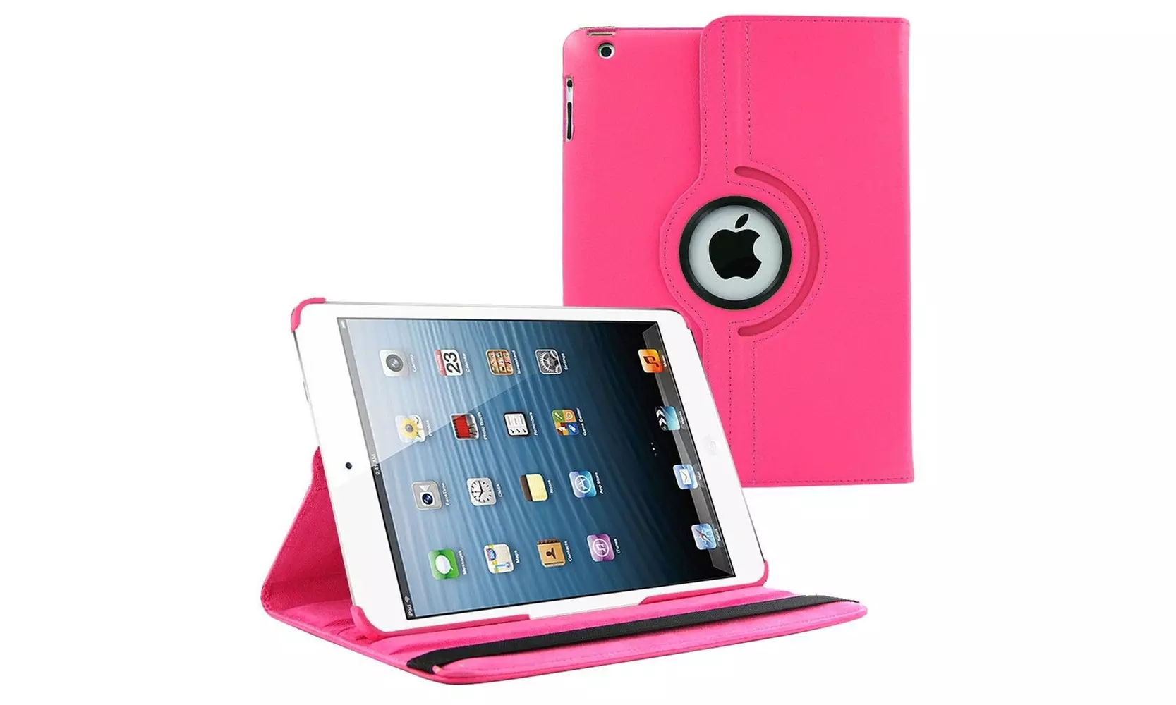 iPad Air 1st Case, Rotating PU Leather Case Cover for Apple iPad Air 1 9.7-inch - Second Medium