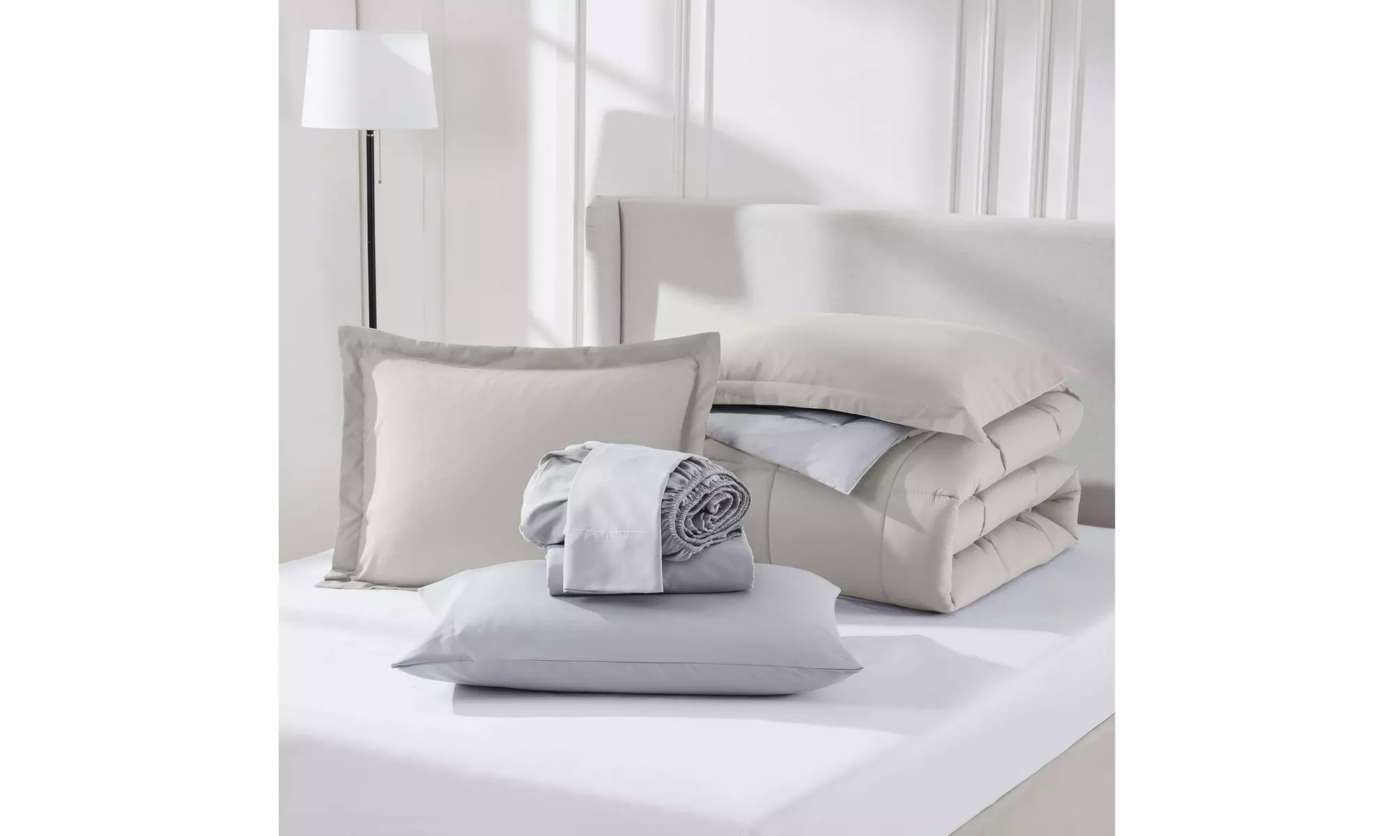 Nestl 7 Piece Reversible Bed in a Bag  