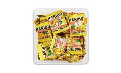 Haribo Gold-Bears/ Hapy Cola Minis 1 pound -  Approximately 38 individual packs