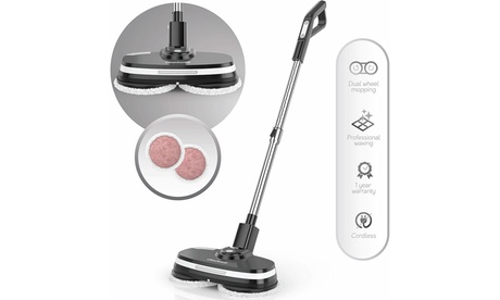 Gladwell Cordless Electric Mop - 3 In 1 Spinner Scrubber Waxer