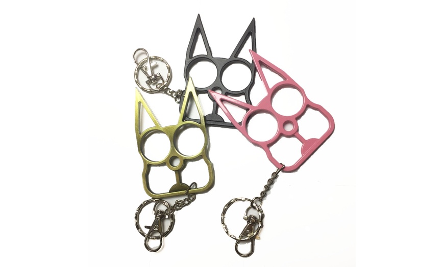 Up To 77 Off On Cat Self Defense Keychains Groupon Goods