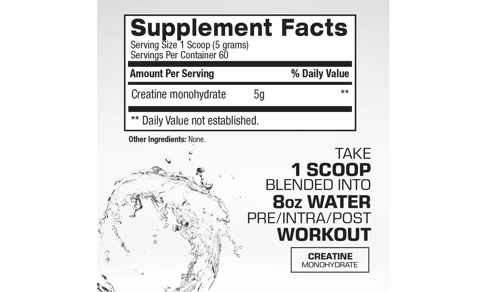 BPI Sports -Micronized Creatine, Unflavored, 300 Grams  - Primary Image