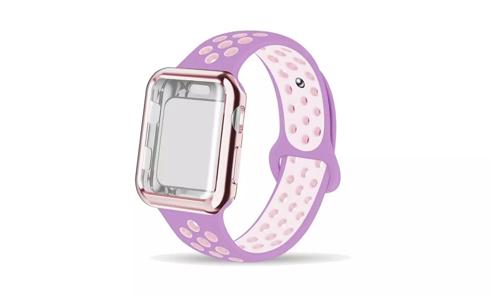 Sports Strap Wrist Band Loop W/ Screen Protector Bumper Case For Apple Watch