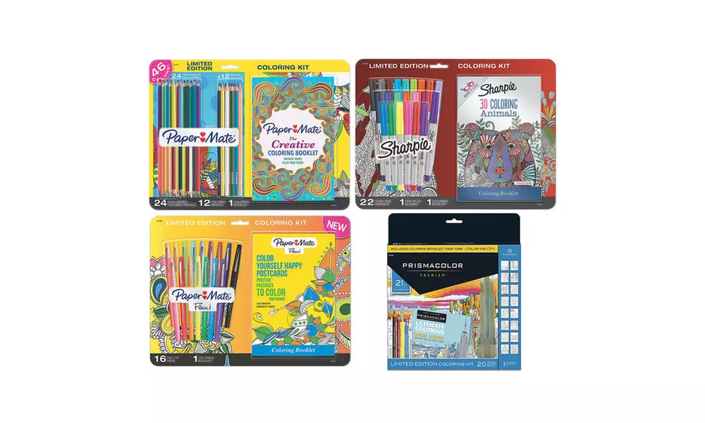 Adult Coloring Book Kits - Primary Image