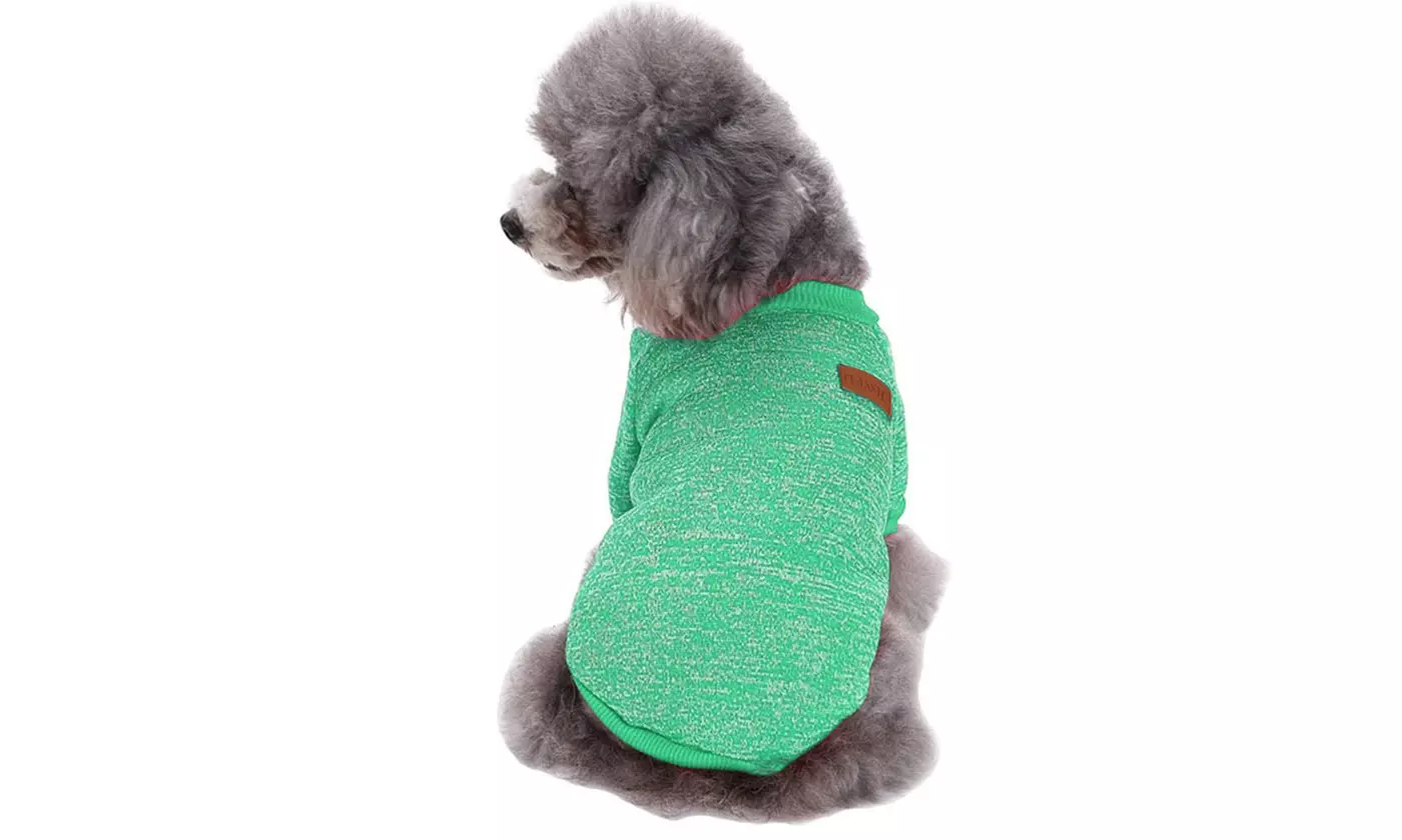 Pet Dog Cat Warm Fleece Vest Clothes Coat Puppy Shirt Sweater Apparel XS-XXL