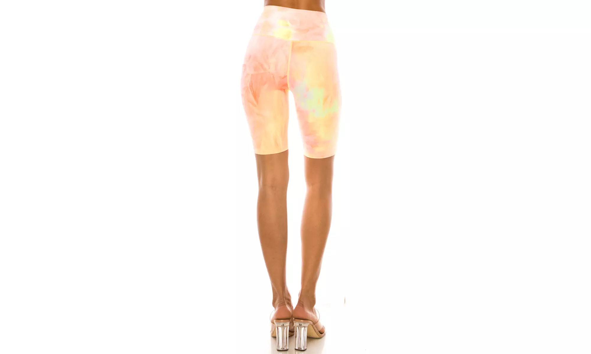 Women's Tiedye, Honeycomb athletic Biker Shorts