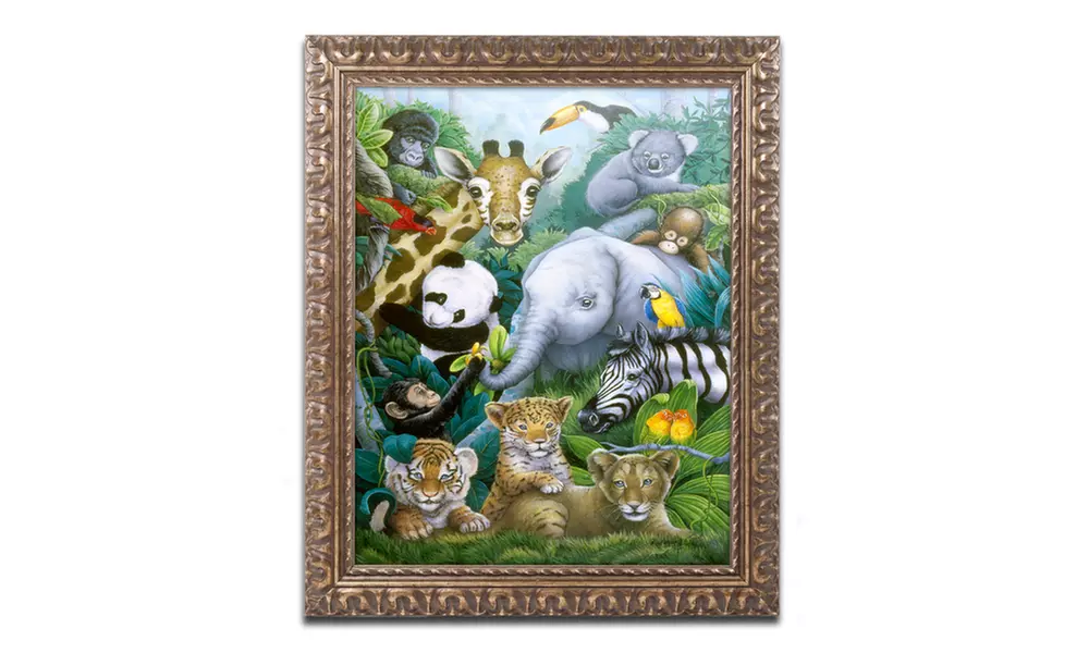 Jenny Newland 'A Rare Occasion' Ornate Framed Art - Primary Image