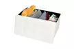 30" Folding Storage Ottoman Bench Footstool  - Second Medium