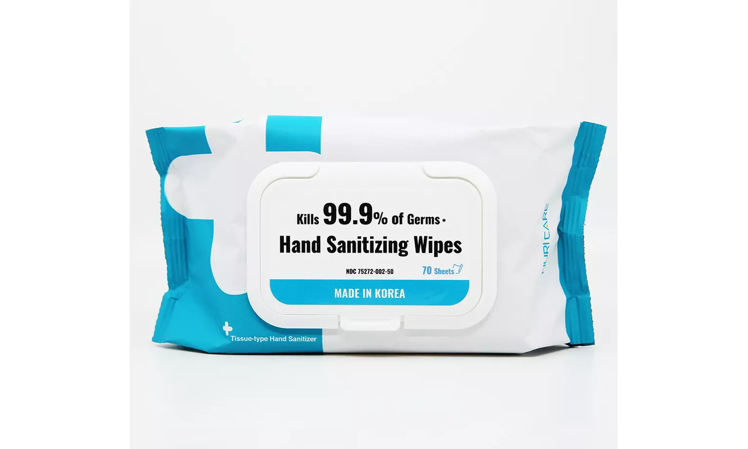 Nuri Care Hand Sanitizing Wipes - Second Medium