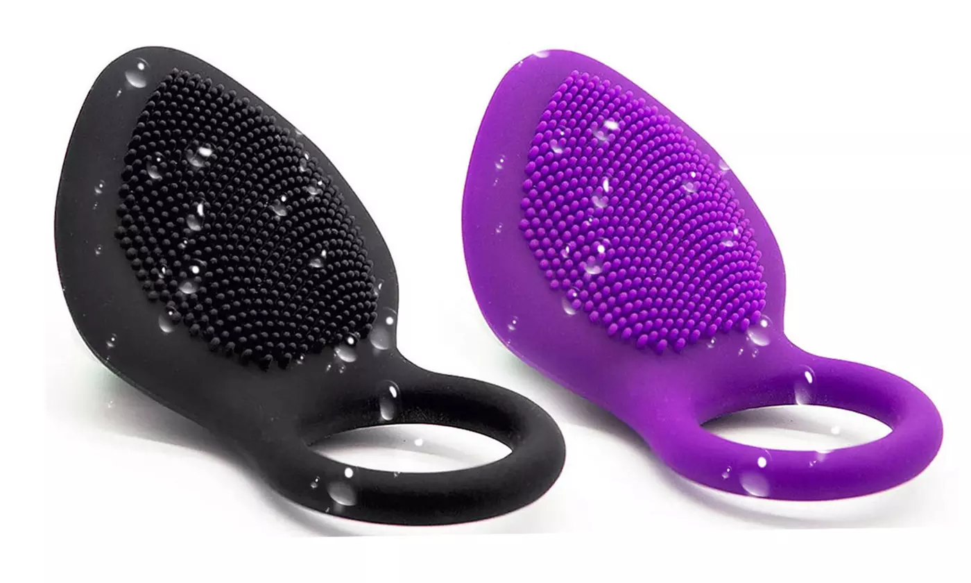 10 Speeds Penis Vibrating C-Rings Clit Vibrators Couples Sex Toy