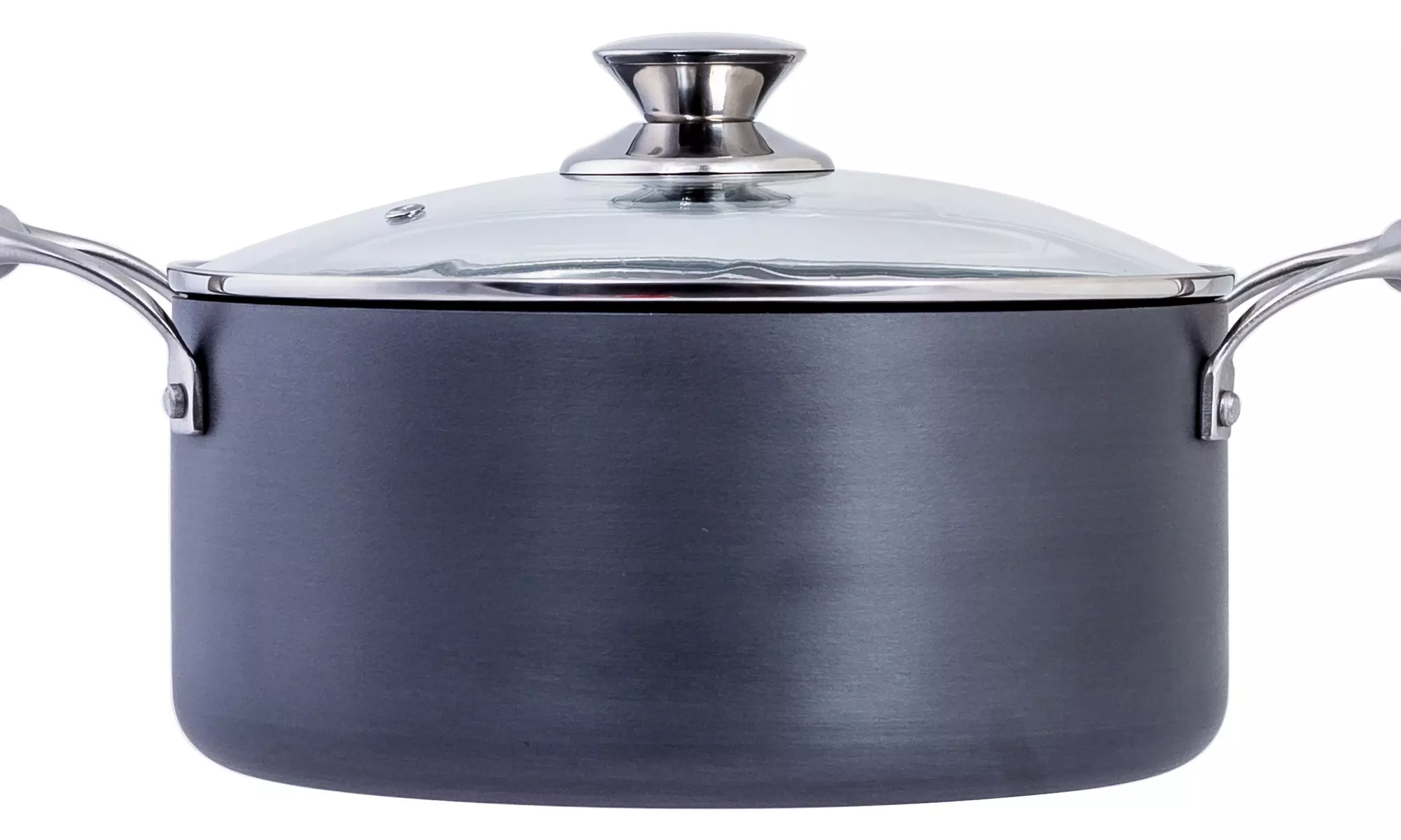 Heavy Duty Non-Stick Aluminum Hard Anodized Cookware with Encapsulated Base - Primary Image