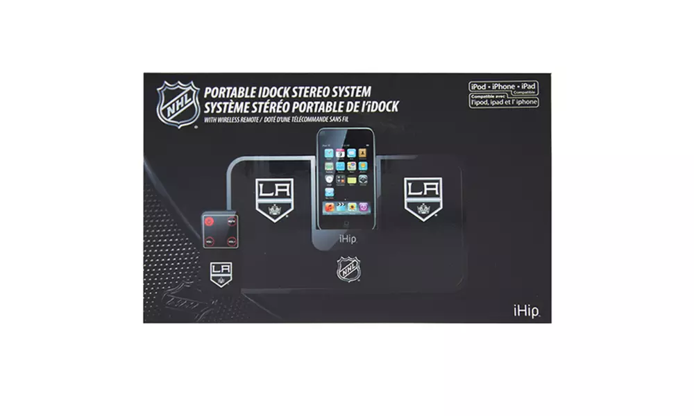 IHip Portable iDock Speaker With Wireless Remote - Primary Image