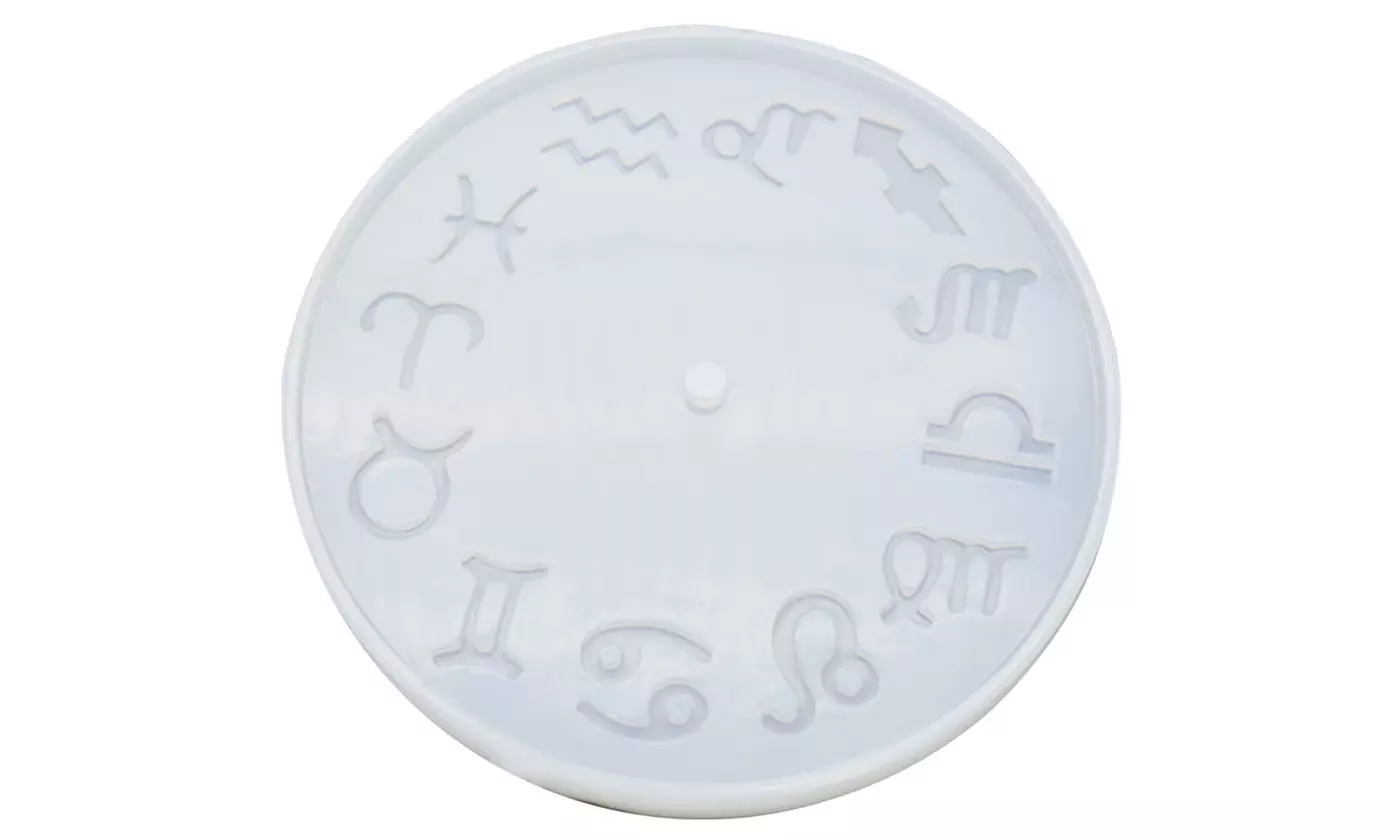Silicone Clock Epoxy Resin Mold DIY Making Casting Tool Mould Handmade Craft