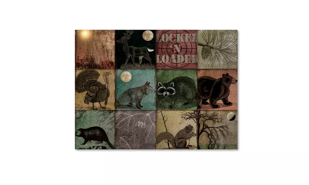 Color Bakery 'Locked and Loaded I' Canvas Art - Primary Image
