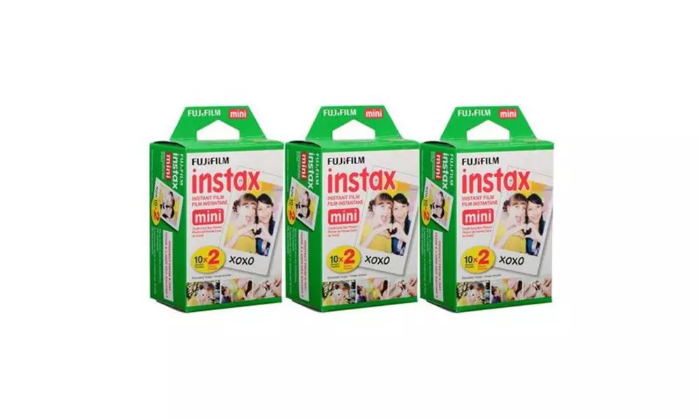 Fujifilm Instax Mini Film Value Pack (3 Twin Packs; 60 Pictures Total) - Primary Image