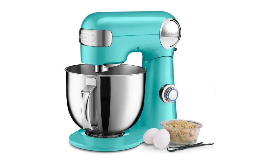 Cuisinart Precision Master 5.5-Quart Turquoise Stand Mixer (SM-50TQ ...