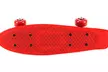 Mini Street Cruiser Complete 17&quot; Banana Skateboard w/ ABEC-5 Bearings (Red) - Second Medium