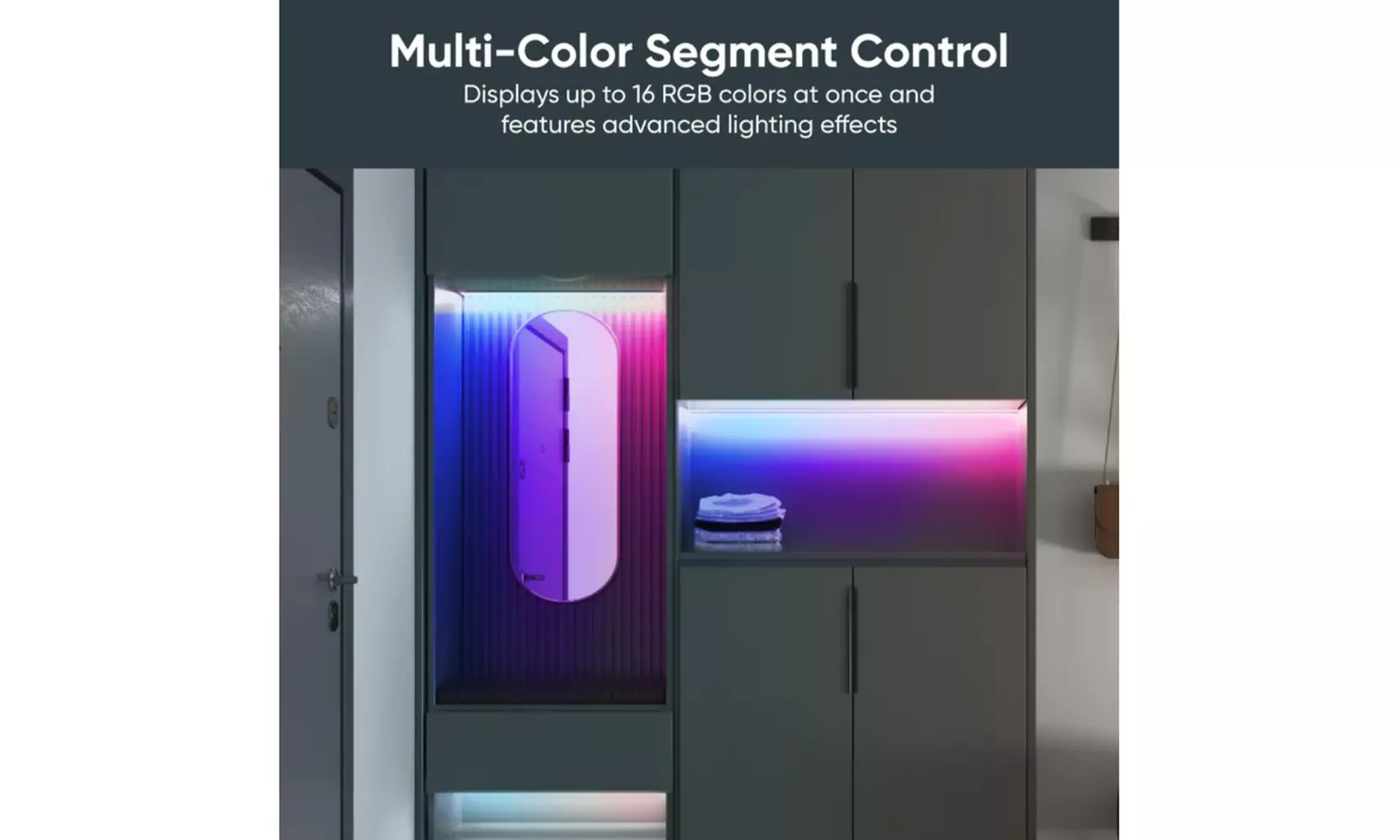 WYZE LED Light Strip Pro with App Control -16 Feet/32 Feet - A Grade Refurbished