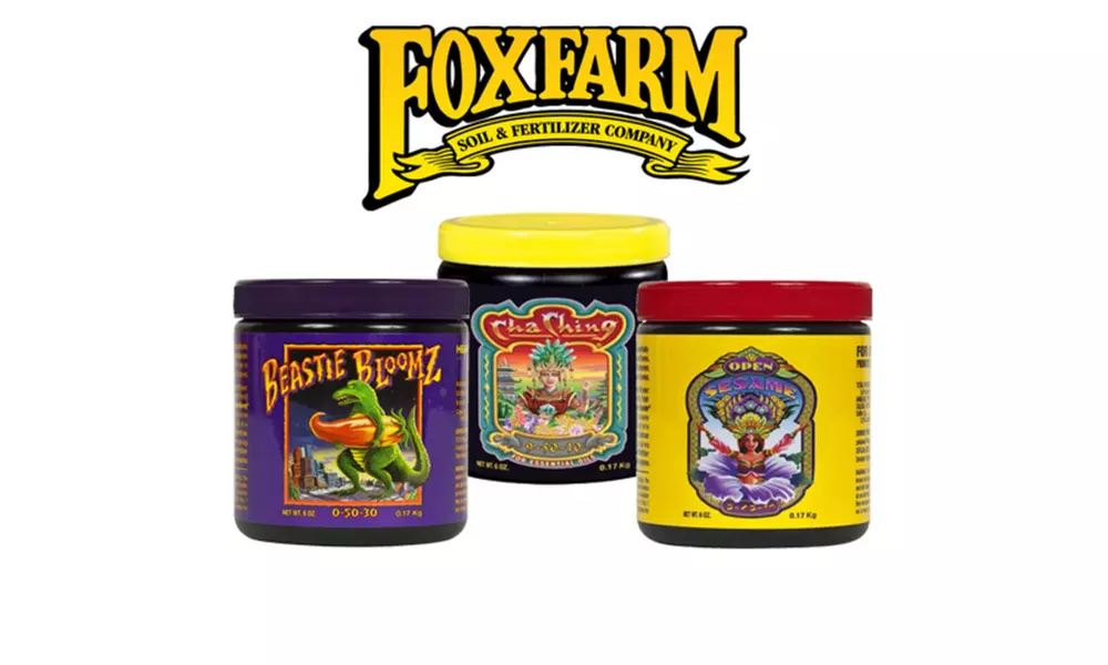 Fox Farm Soluble Fertilizer Trio: Open Sesame, Beastie Bloomz, Cha Ching - Primary Image
