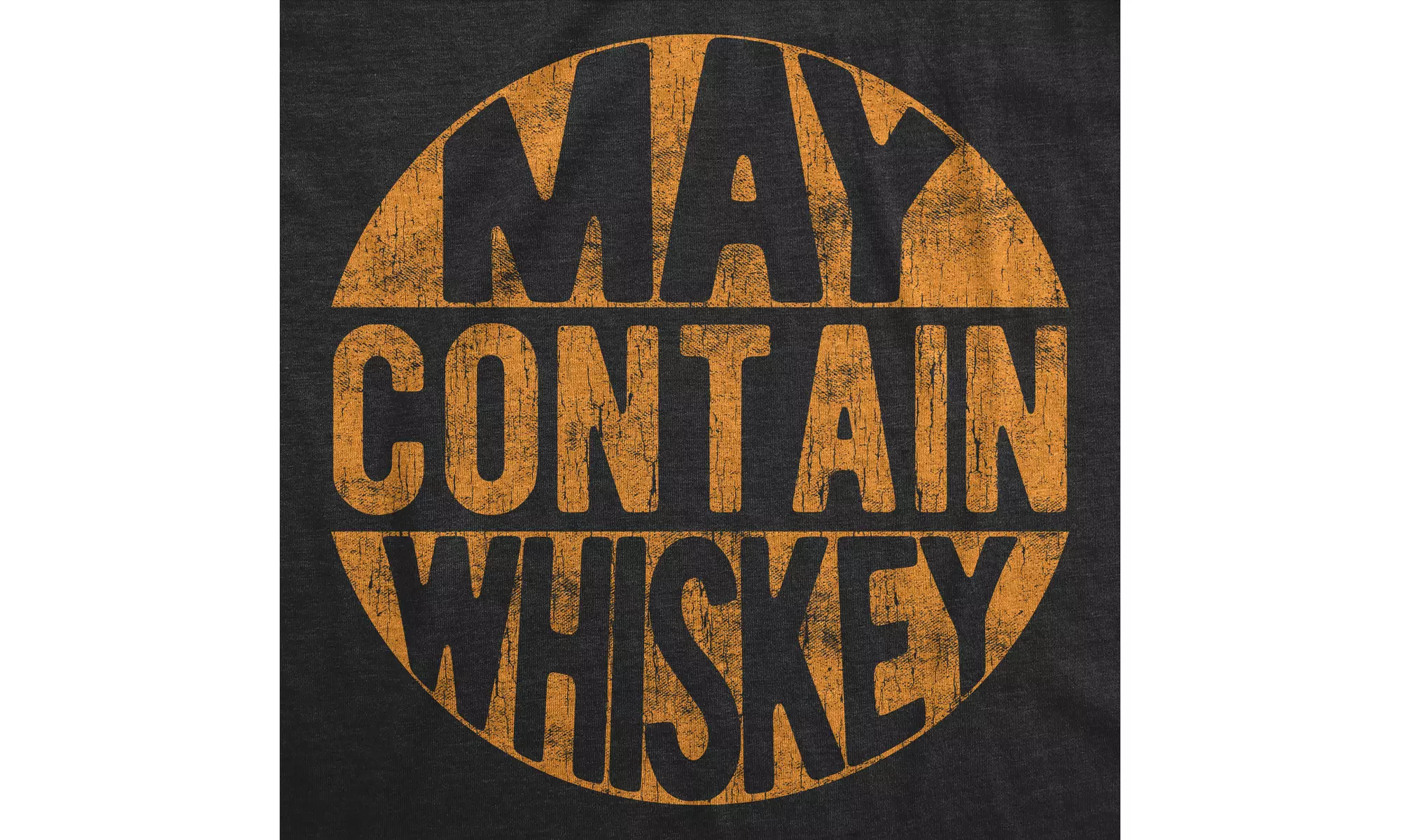 Mens May Contain Whiskey Tshirt Funny Liquor Drinking Party Graphic Tee