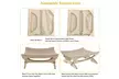Elevated Cat Hammocks Cat Beds Wooden Frame Hanging Cat Cave Pet Furniture Sleep - Second Medium
