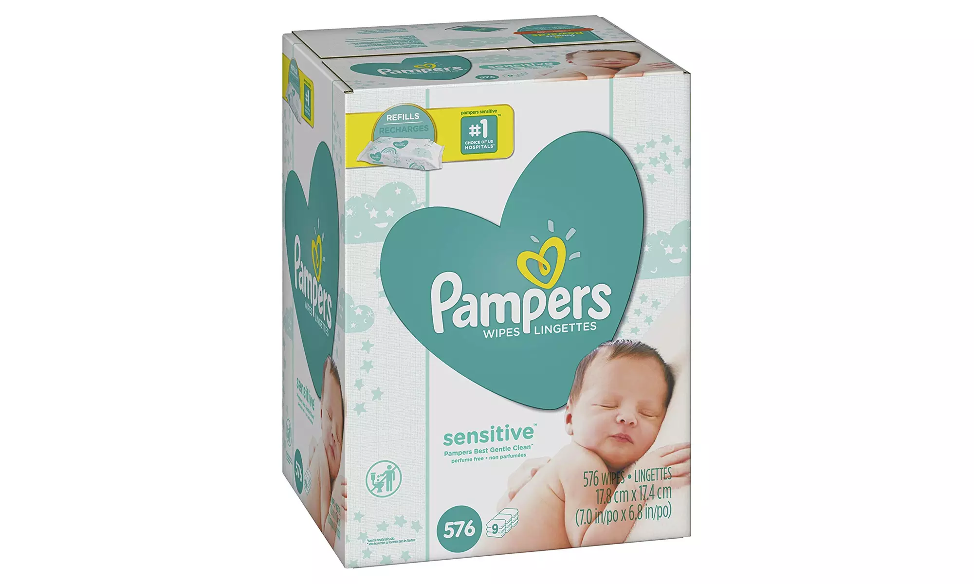 Pampers Baby Wipes Sensitive - Second Medium