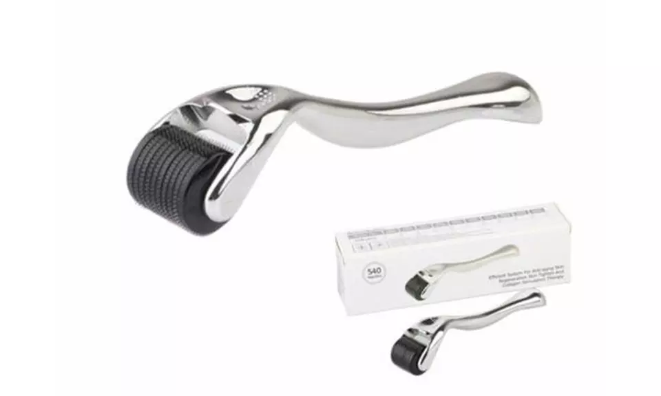 540 Titanium Premium Micro Derma Roller Acne Scars Wrinkles 0.5mm 1mm 1.5mm - Primary Image