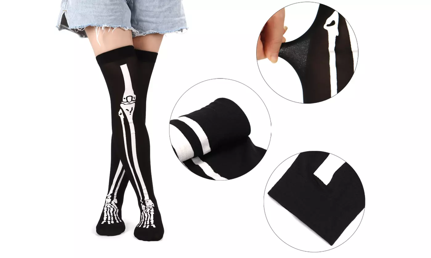 Women's Knee High Halloween Socks