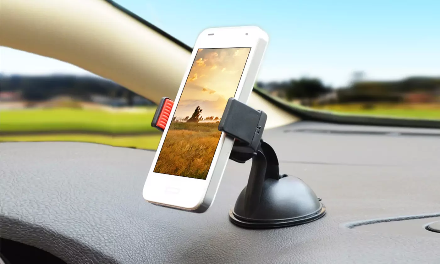 iMounTEK Dashboard Car Mount, Adjustable Universal Smartphone Suction Cup Mount - Primary Image