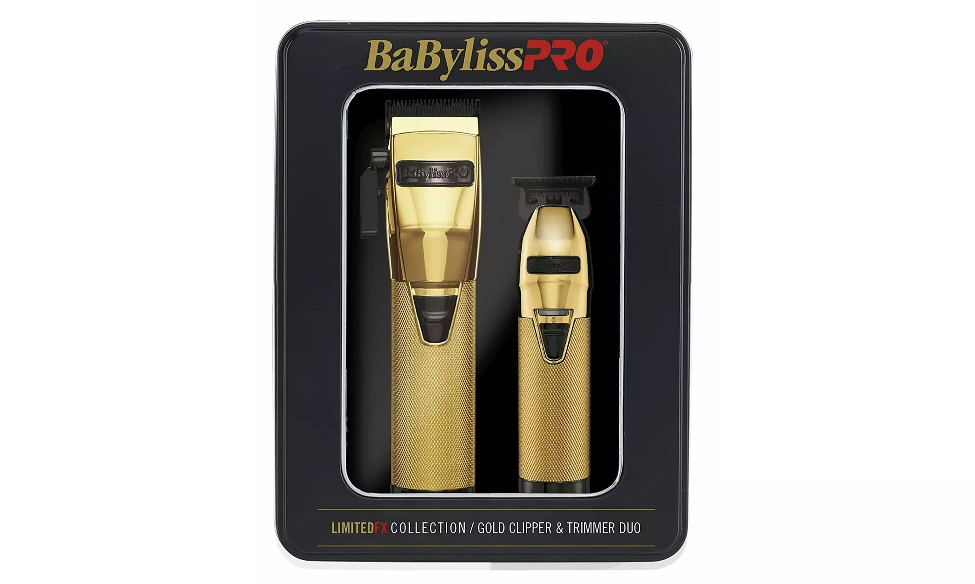 BABYLISS PRO MetalFX Series Gold Clipper and Trimmer Set FX787GB & FX870GB - Primary Image