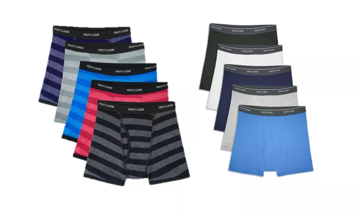 12 Pack Fruit of the Loom Boy's Assorted Briefs or Boxer Briefs Mystery Deal