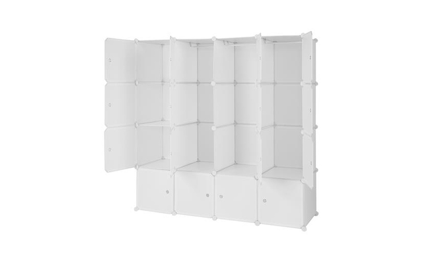 Up To 48% Off on 16 Cube Organizer Stackable P... | Groupon Goods