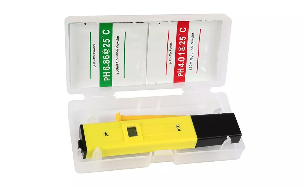 Digital PH Meter Water Hydroponics Pocket Pen Aquarium Pool Tester  - Primary Image