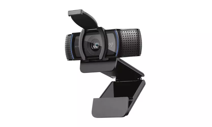 Logitech C920S Pro HD Webcam Bundled with Knox Gear 4-Port 3.0 USB Hub - Second Medium