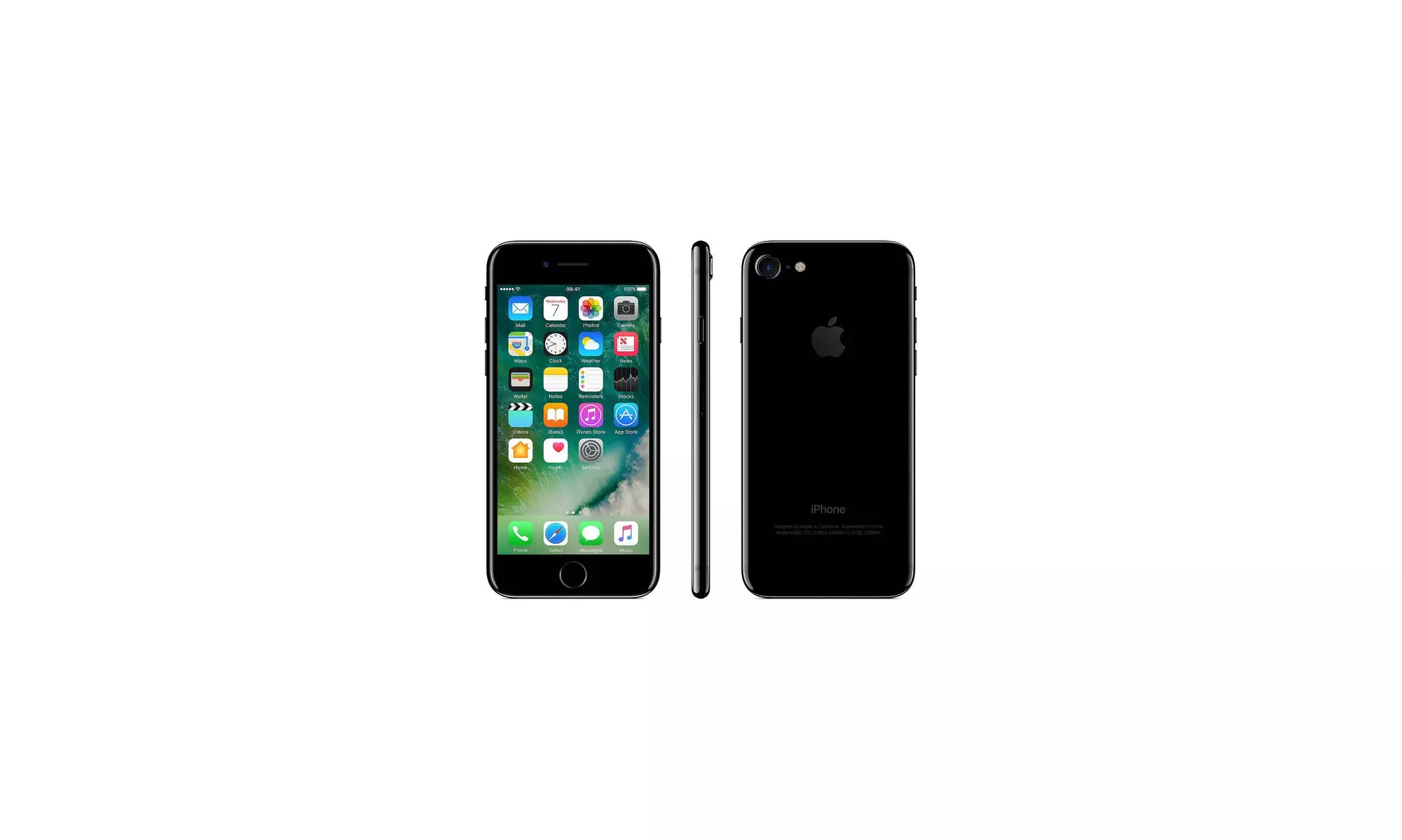 Apple iPhone 7 (Verizon) 4.7" 128 GB Flash iOS Black - Refurbished - Primary Image