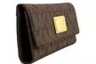 Michael Kors Jet Set Checkbook Wallet in Brown - Second Medium