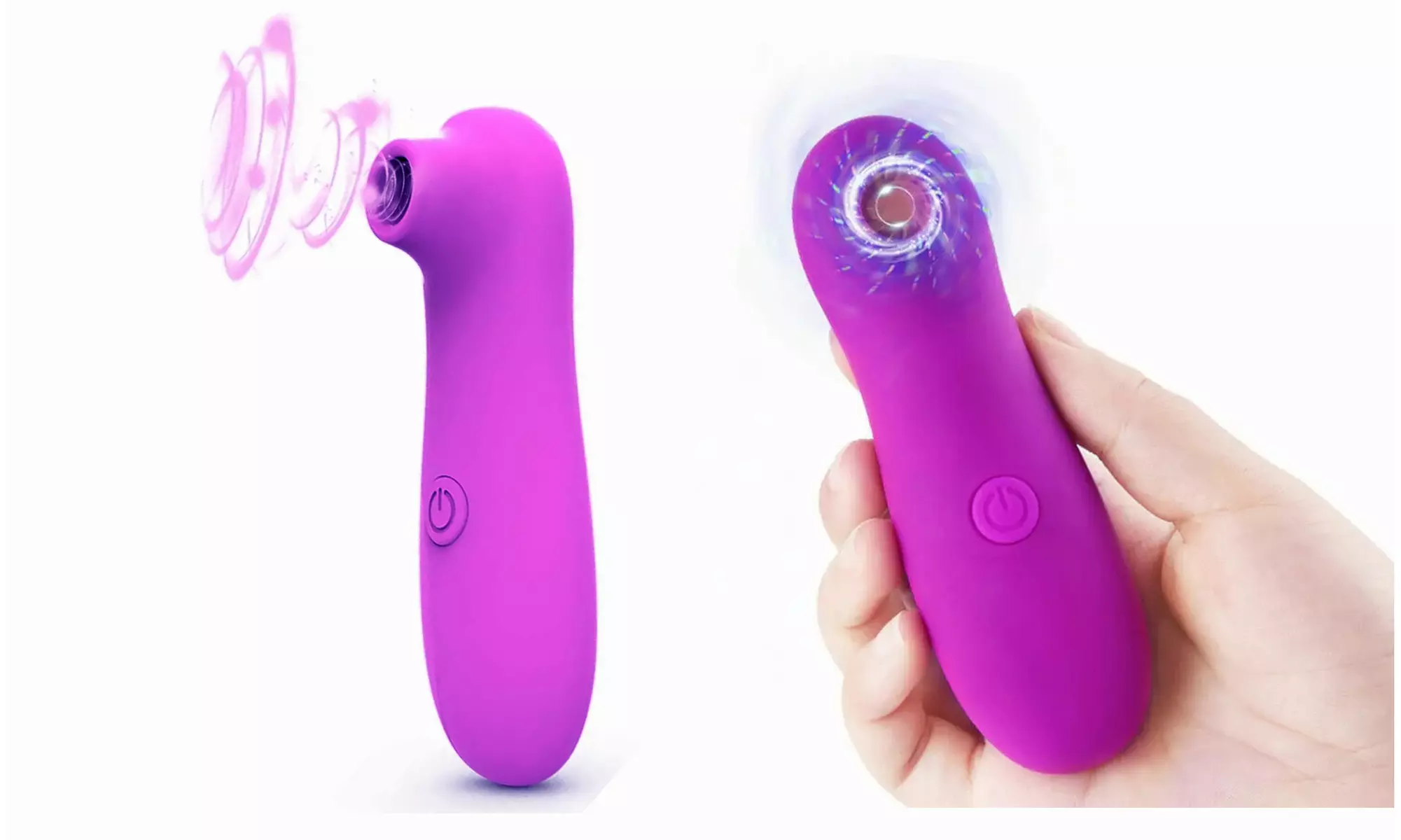 10 Speeds Clitoral Suction Vibrator Oral Kissing Nipples Sucker Climaxer Sex Toy - Primary Image