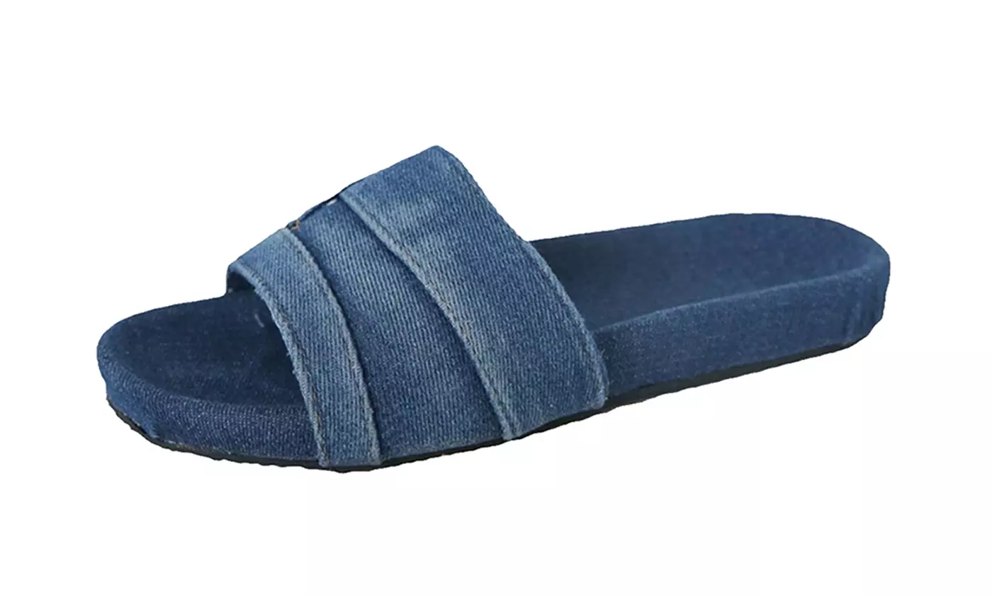 Women's Denim Sandals for Summer