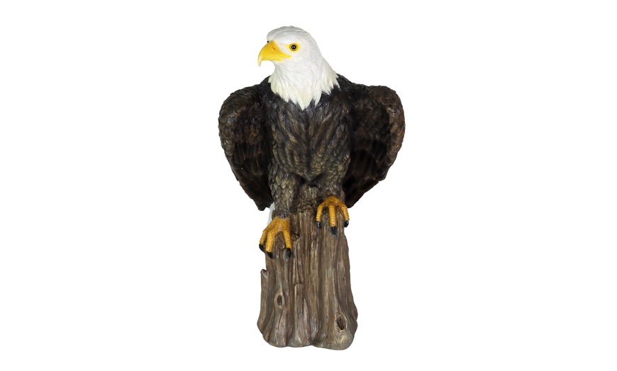 Exhart Majestic Bald Eagle Garden Statue | Groupon