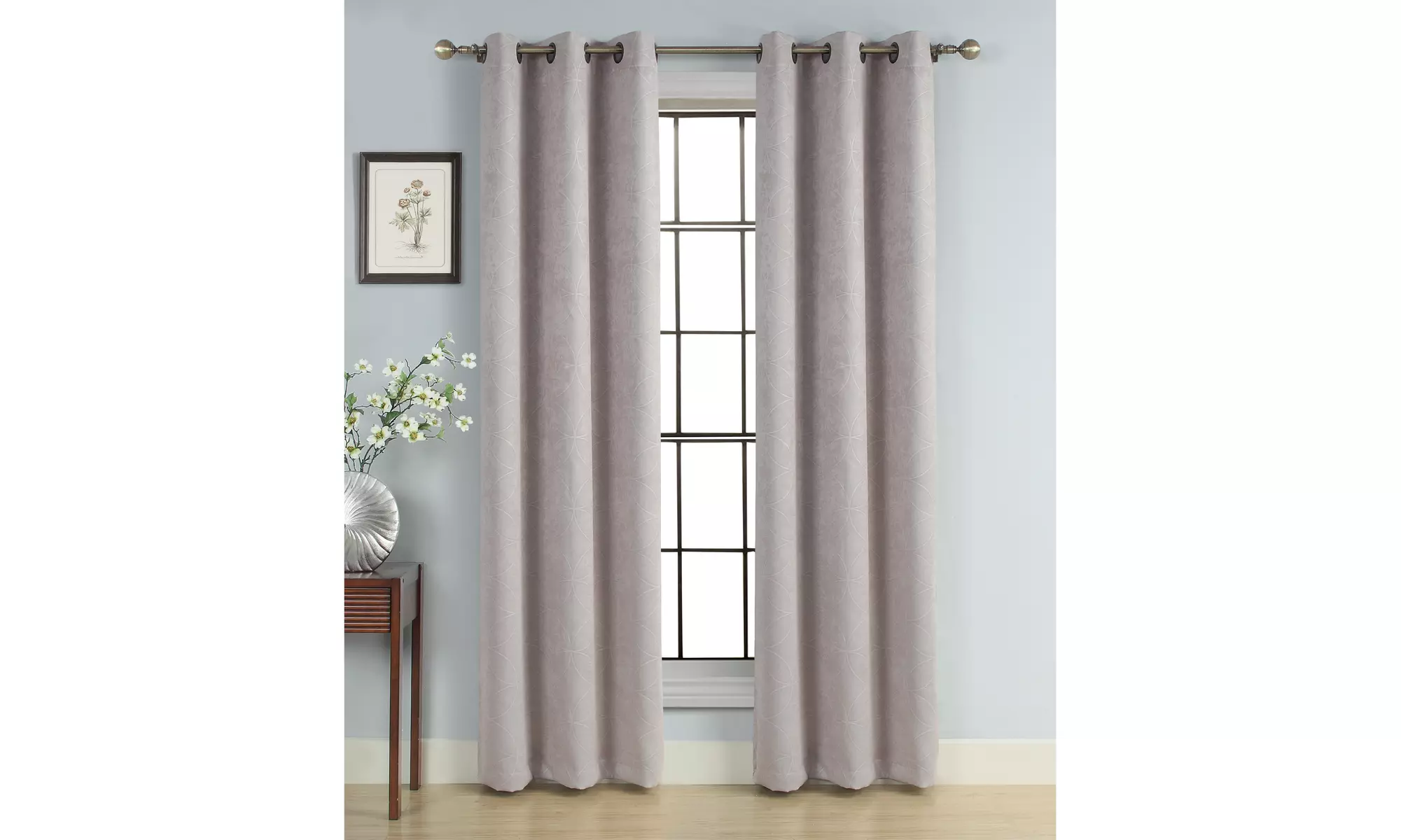Harper Lane Windsor Room Darkening Panels - 2 Pack - Primary Image