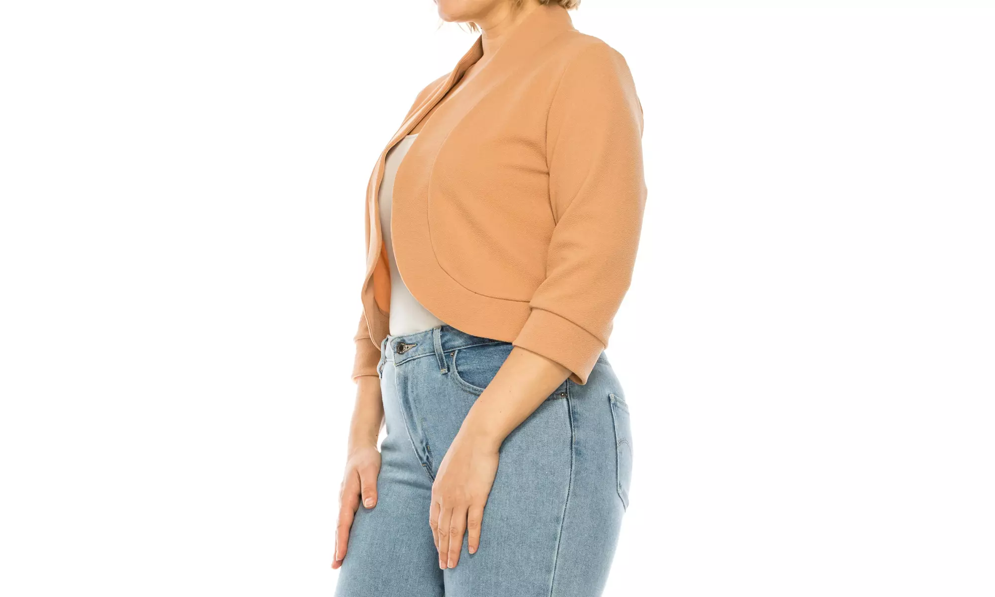 Women's Casual Plus Size Blazer Jacket