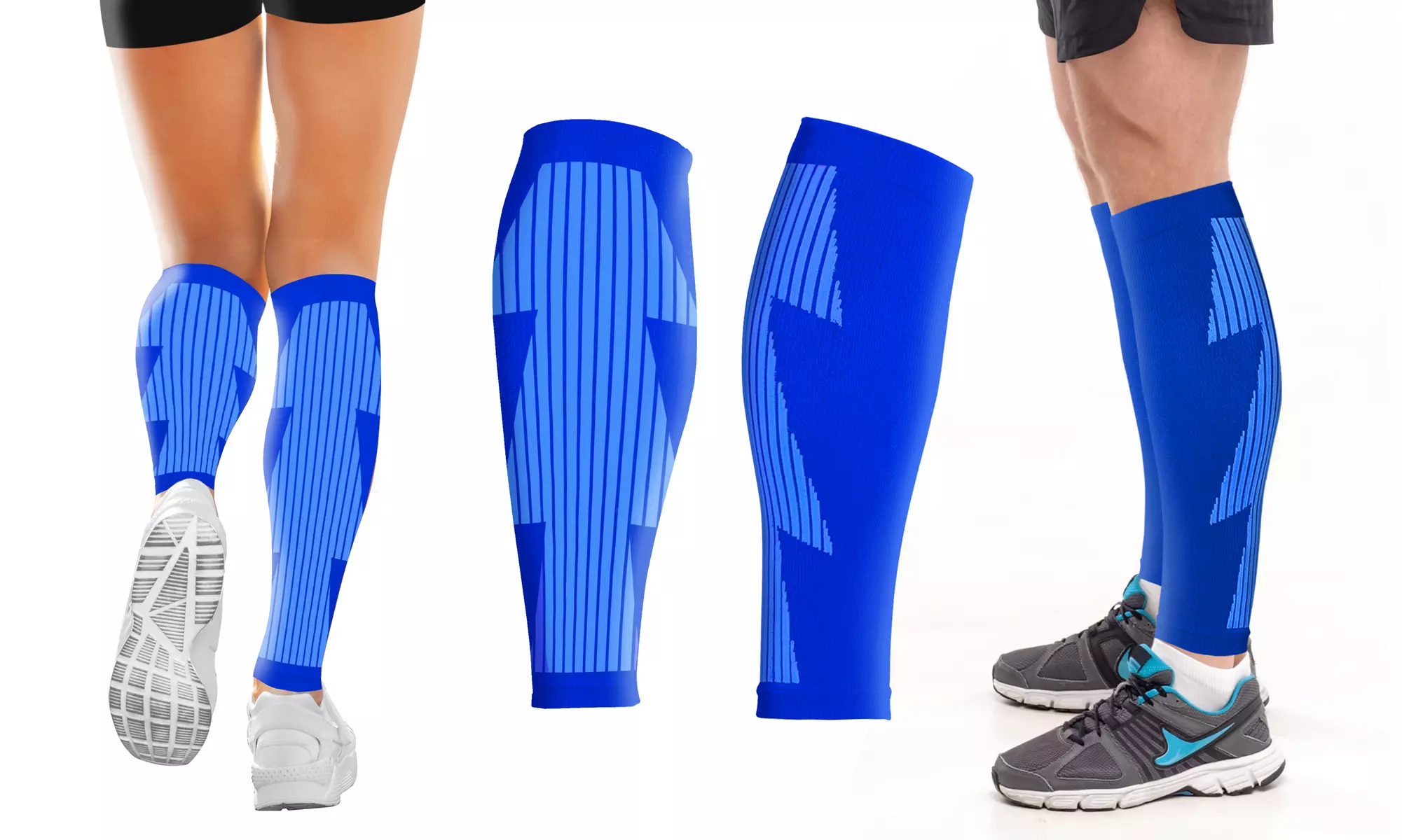 DCF Energizing Calf Compression Sleeves (1-Pair)