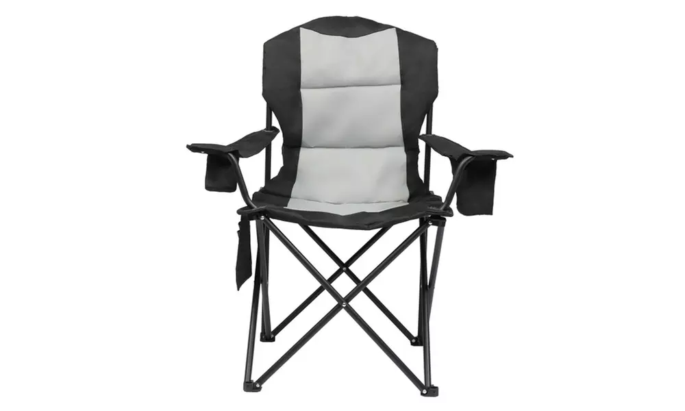 Folding Camp Chair black 55*55*108cm