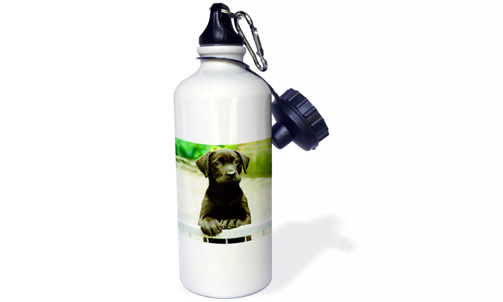 Water Bottle - Cute Labrador Puppy - 21oz - Primary Image