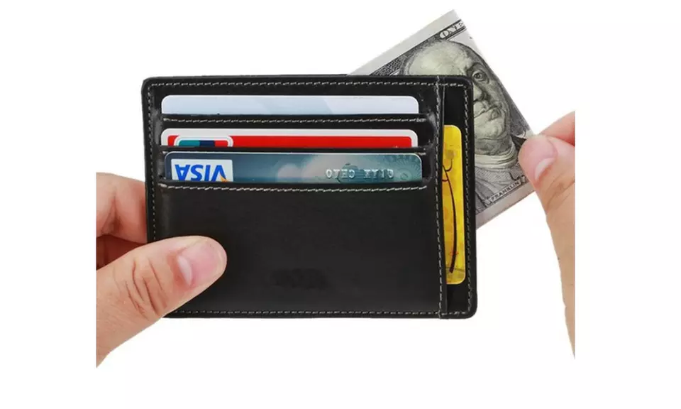 No Show Wallet With RFID Safe - Primary Image